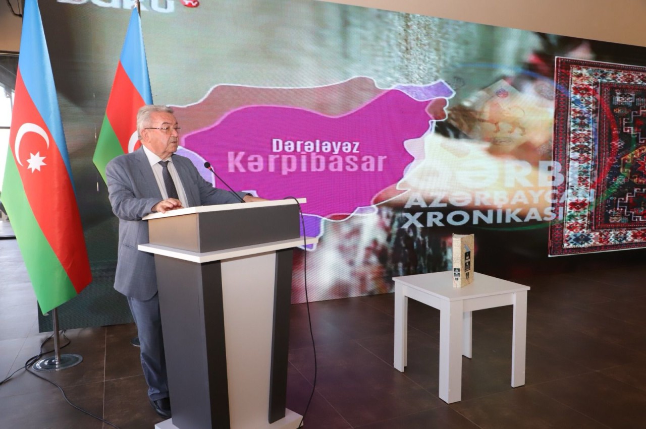 Neftçalada “Qərbi Azərbaycan irsi” kitabının təqdimat mərasimi keçirilib - FOTOLAR